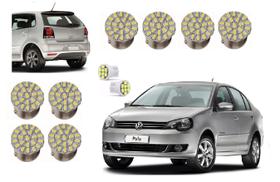 Lâmpadas led lanterna pisca ré freio polo 2002 03 04 05 a 16