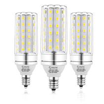 Lâmpadas LED LDSZM E12 12W 1200lm 6000K 100W equivalentes a 3 pacotes