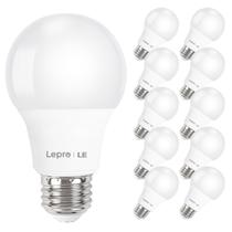 Lâmpadas LED Lepro 9W 800lm 60W Não reguláveis 5000K, pacote com 10