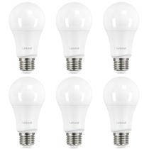 Lâmpadas LED Linkind A19 reguláveis 15,5 W 1600 lm 2700 K, pacote com 6