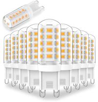 Lâmpadas LED Lososuch G9 reguláveis 3W 4000K 350lm, pacote com 10