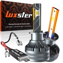 Lâmpadas LED LUXSTER Punisher 2024 H1 40.000 LM 6000 K Pacote com 2