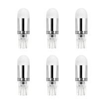 Lâmpadas LED Makergroup T5 T10 Wedge Base 1W 12V 6000K, pacote com 6
