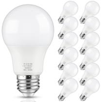 Lâmpadas LED Maylaywood A19 9W 3000K E26 850LM, pacote com 12