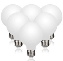 Lâmpadas LED MEILUX G25 (G80) Globe 5W 2700K 500lm, pacote com 6