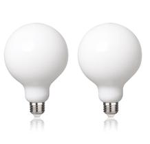 Lâmpadas LED MEILUX G30 (G95) Globe 5,5 W 4000 K E26, pacote com 2 Lâmpadas LED MEILUX G30 (G95) Globe 5,5 W 4000 K E26, pacote com 2