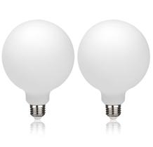Lâmpadas LED MEILUX G40 (G125) Globe 5,5 W 4000 K 600 LM, pacote com 2