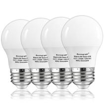 Lâmpadas LED MorningLight A15 6,5 W 2700 K E26 600LM, pacote com 4