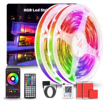 Lâmpadas LED NBBUFF 200 pés (2x30m) com controle remoto e de aplicativos Lâmpadas LED NBBUFF 200 pés (2x30m) com controle remoto e de aplicativos