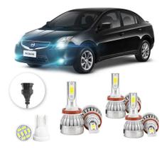 Lampadas Led Nissan Sentra 2007 A 2013 H13 H11 20000lm Lampadas Led Nissan Sentra 2007 A 2013 H13 H11 20000lm