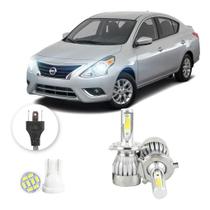 Lampadas Led Nissan Versa 2016 A 2020 H4 20000lm