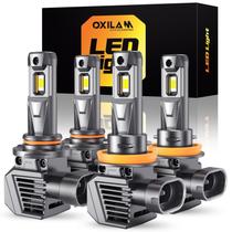 Lâmpadas LED OXILAM H11/9005 6500K - Branco Frio (Kit com 4)