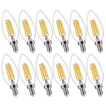 Lâmpadas LED para candelabro FLSNT B11 E12 4W 3000K 500LM 12Pk