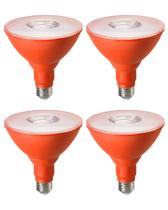 Lâmpadas LED para inundação EDISHINE Halloween PAR38 Orange 18W Lâmpadas LED para inundação EDISHINE Halloween PAR38 Orange 18W