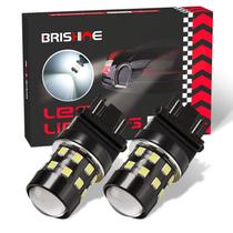 Lâmpadas LED para veículos BRISHINE 3157 6000K Xenon White, pacote com 2 unidades Lâmpadas LED para veículos BRISHINE 3157 6000K Xenon White, pacote com 2 unidades