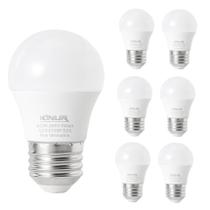 Lâmpadas LED para ventilador de teto KINUR 6W 2700K E26, pacote com 6