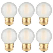Lâmpadas LED para ventilador de teto TOKCON E26 2W 2700K, pacote com 6