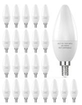 Lâmpadas LED PARTPHONER E12 B11 6W 5000K 600lm (pacote com 24)