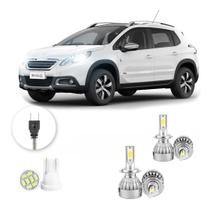 Lampadas Led Peugeot 2008 2015 A 2016 H7 H7 20000lm