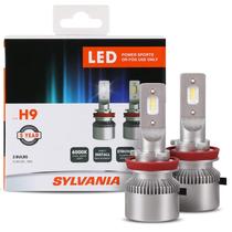 Lâmpadas LED Powersport para faróis SYLVANIA H9 6000K - pacote com 2 Lâmpadas LED Powersport para faróis SYLVANIA H9 6000K - pacote com 2