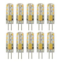 Lâmpadas LED RAYHOO G4 JC Bi-Pin Base 1,5 W 12 V 10 W 20 W T3 10 unidades Lâmpadas LED RAYHOO G4 JC Bi-Pin Base 1,5 W 12 V 10 W 20 W T3 10 unidades
