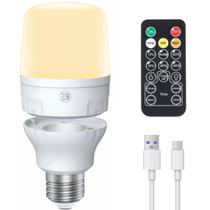 Lâmpadas LED recarregáveis INTERESTIME E26 9W 450LM 3 cores