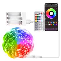 Lâmpadas LED RUISHINE 10m operadas por bateria com controle remoto Lâmpadas LED RUISHINE 10m operadas por bateria com controle remoto
