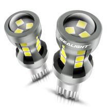 Lâmpadas LED SEALIGHT 912 921 6000K 2600lm T15 para luz de backup