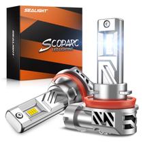 Lâmpadas LED SEALIGHT H9/H8/H11 (2 Unidades) - 32000 Lúmens 6500K