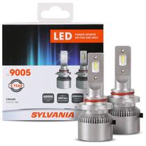 Lâmpadas LED SYLVANIA Powersport 9005 6000K para Faróis - Pacote com 2 Lâmpadas LED SYLVANIA Powersport 9005 6000K para Faróis - Pacote com 2