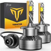 Lâmpadas LED Termitor D2S 33000 lúmens 6500K brancas (pacote com 2) Lâmpadas LED Termitor D2S 33000 lúmens 6500K brancas (pacote com 2)