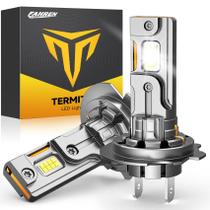 Lâmpadas LED Termitor H7 30.000 LM 6500K 800% de brilho, pacote com 2