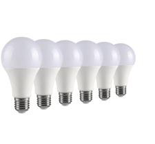 Lâmpadas LED TJBB 3 vias Soft White 3000K 5/10/15W, pacote com 6