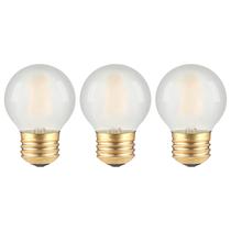 Lâmpadas LED TOKCON Dimmable Globe Frosted A15 4W (pacote com 3) Lâmpadas LED TOKCON Dimmable Globe Frosted A15 4W (pacote com 3)