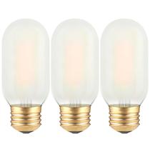 Lâmpadas LED TOKCON T45 2W 200Lm E26 Base (2700K), pacote com 3