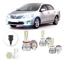 Lampadas Led Toyota Corolla 2012 A 2014 H11 Hb4 Hb3 20000lm