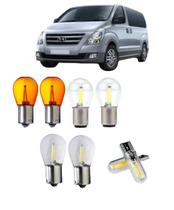 Lâmpadas Led Traseira Seta Ré Freio Hyunda H1 1999 2009