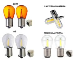 Lâmpadas Led Traseira Seta Ré Freio Kia Picanto 97 a 00 Lâmpadas Led Traseira Seta Ré Freio Kia Picanto 97 a 00
