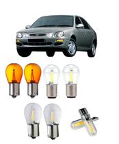 Lâmpadas Led Traseira Seta Ré Freio Kia Shuma 1998 2000 Lâmpadas Led Traseira Seta Ré Freio Kia Shuma 1998 2000