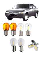 Lâmpadas Led Traseira Seta Ré Freio Peugeot 405 92 a 96