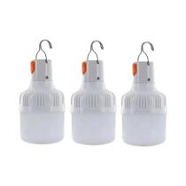 Lâmpadas LED USB Recarregáveis De Alta Luminosidade, Luz De Emergência Portátil Para Camping E Pesca