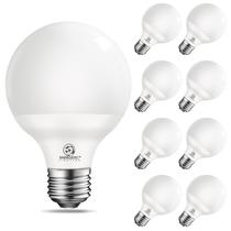 Lâmpadas LED Vanity Globe E ENERGETIC G25 6W 2700K, pacote com 8 Lâmpadas LED Vanity Globe E ENERGETIC G25 6W 2700K, pacote com 8