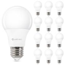 Lâmpadas LED VATION LIGHTING A19 8,5 W 4000 K 800 lm, pacote com 12 Lâmpadas LED VATION LIGHTING A19 8,5 W 4000 K 800 lm, pacote com 12
