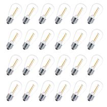 Lâmpadas LED VISTERLITE S14 1W 2200K, branco quente, pacote com 24 Lâmpadas LED VISTERLITE S14 1W 2200K, branco quente, pacote com 24