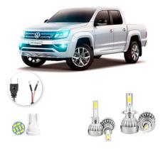 Lampadas Led Volkswagen Amarok 2010 A 2022 H1 H7 20000lm Lampadas Led Volkswagen Amarok 2010 A 2022 H1 H7 20000lm