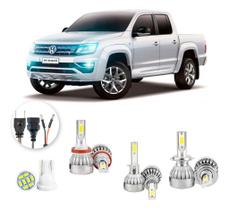 Lampadas Led Volkswagen Amarok 2010 A 2022 H11 H1 H7 20000lm
