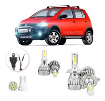 Lampadas Led Volkswagen Cross Fox 2003 A 2007 H3 H4 20000lm Lampadas Led Volkswagen Cross Fox 2003 A 2007 H3 H4 20000lm