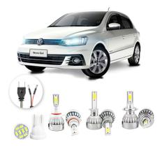 Lampadas Led Volkswagen Gol G8 2017 A 2020 H1 H7 Hb4 20000lm Lampadas Led Volkswagen Gol G8 2017 A 2020 H1 H7 Hb4 20000lm
