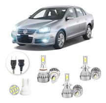 Lampadas Led Volkswagen Jetta 2007 A 2010 Hb4 H7 H7 20000lm