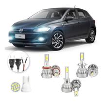 Lampadas Led Volkswagen Polo 2018 A 2020 H8 H1 H7 20000lm Lampadas Led Volkswagen Polo 2018 A 2020 H8 H1 H7 20000lm